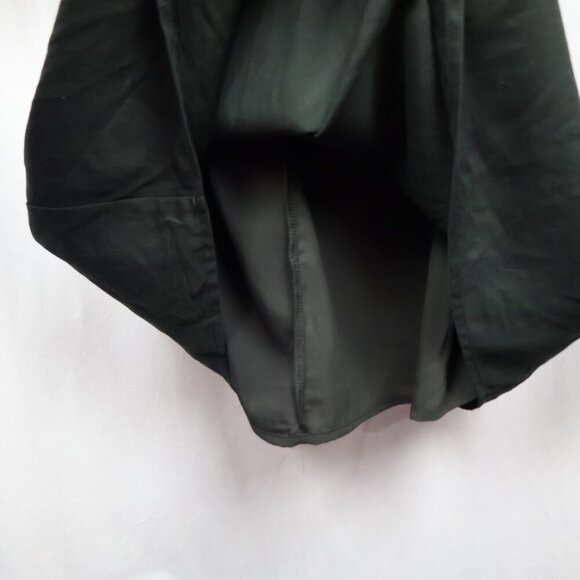 Anthropologie The Korner Black Bow-Tie Elegant Puff Sleeve Shift Dress - Small - Picture 7 of 12